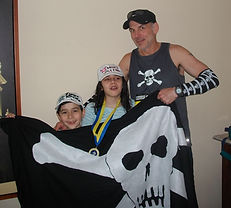 before marathon with children