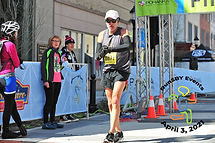 After Marathon finish line